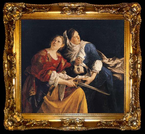 framed  Orazio Gentileschi Dimensions and material of painting, ta009-2